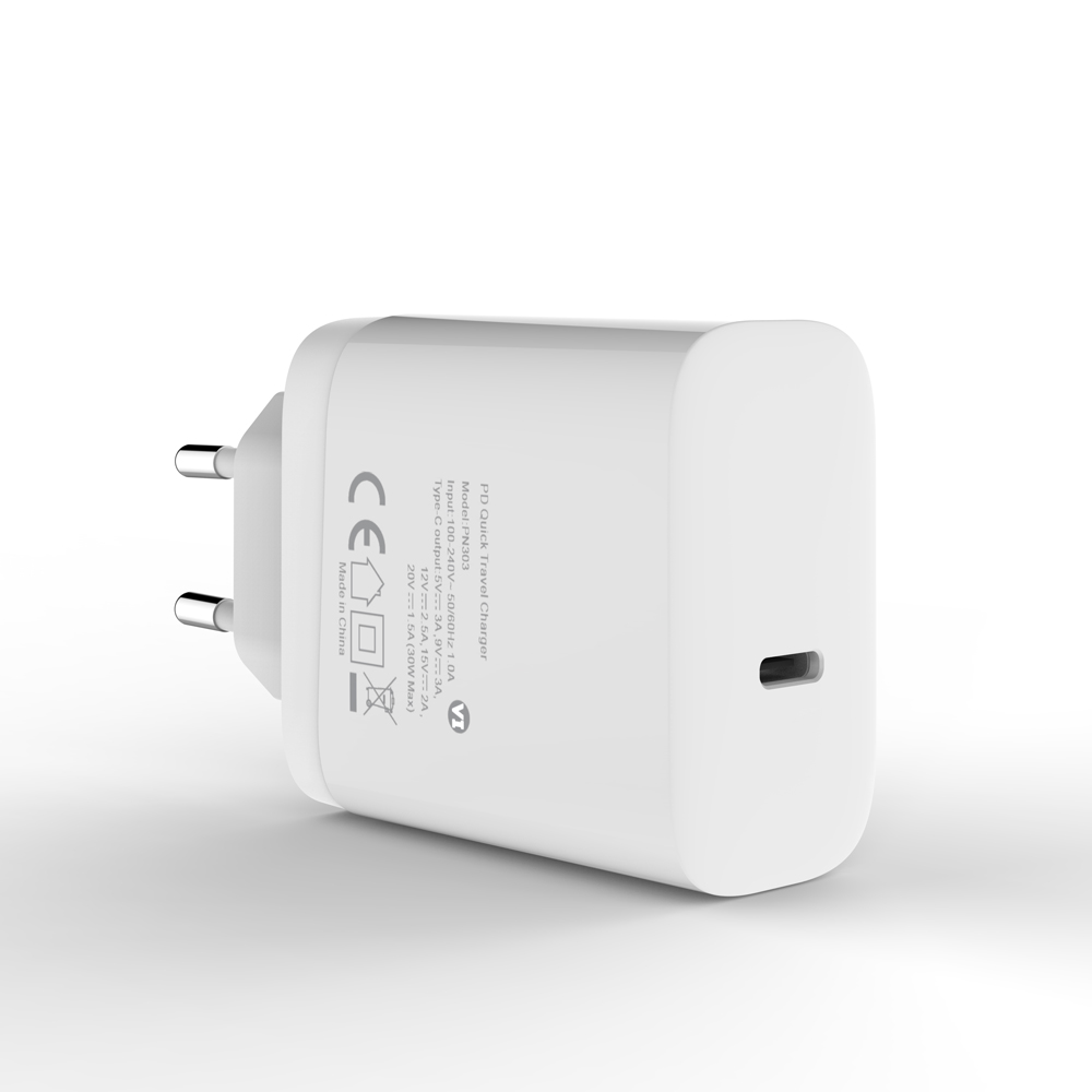 30W USB-C PD充電器